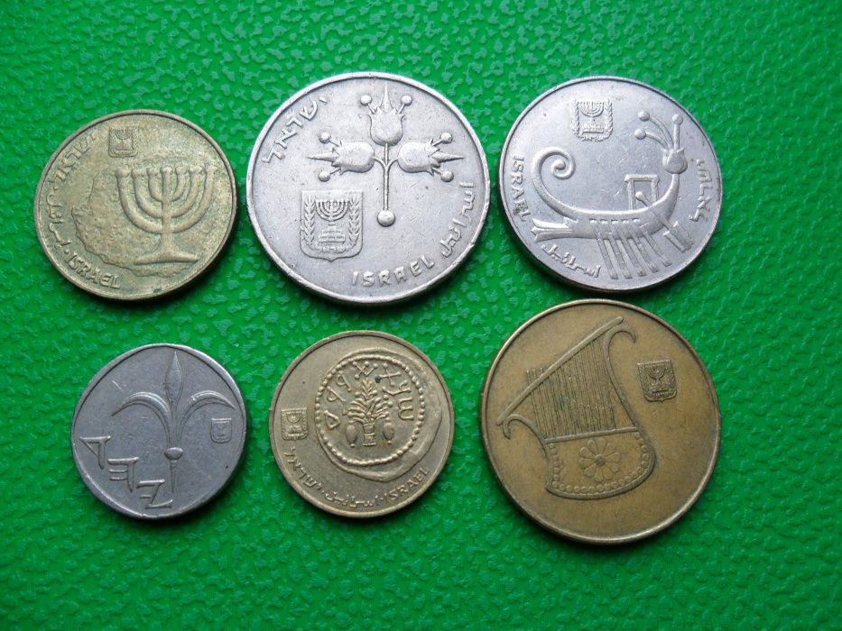 Коллекция монет оружие Великой Победы, Греция, Израиль и др