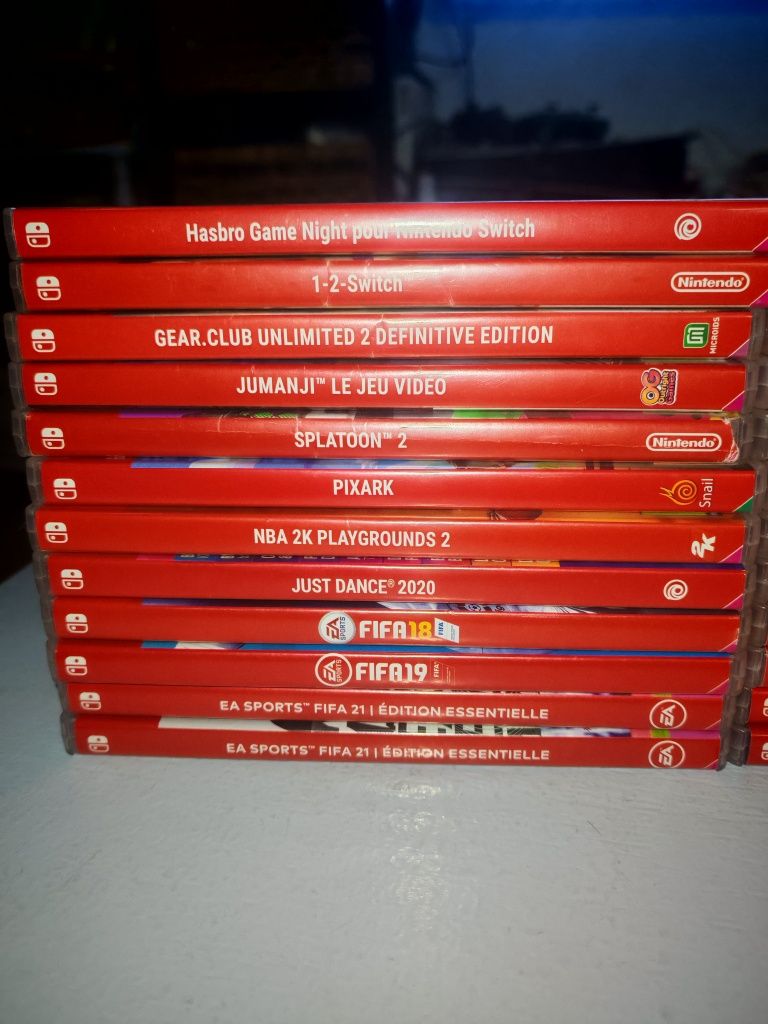 Jogos consola switch e PlayStation 4/5
