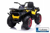 Pojazd Quad dla dzieci ATV Desert  4x45 żółty XMX-607 z pilotem
