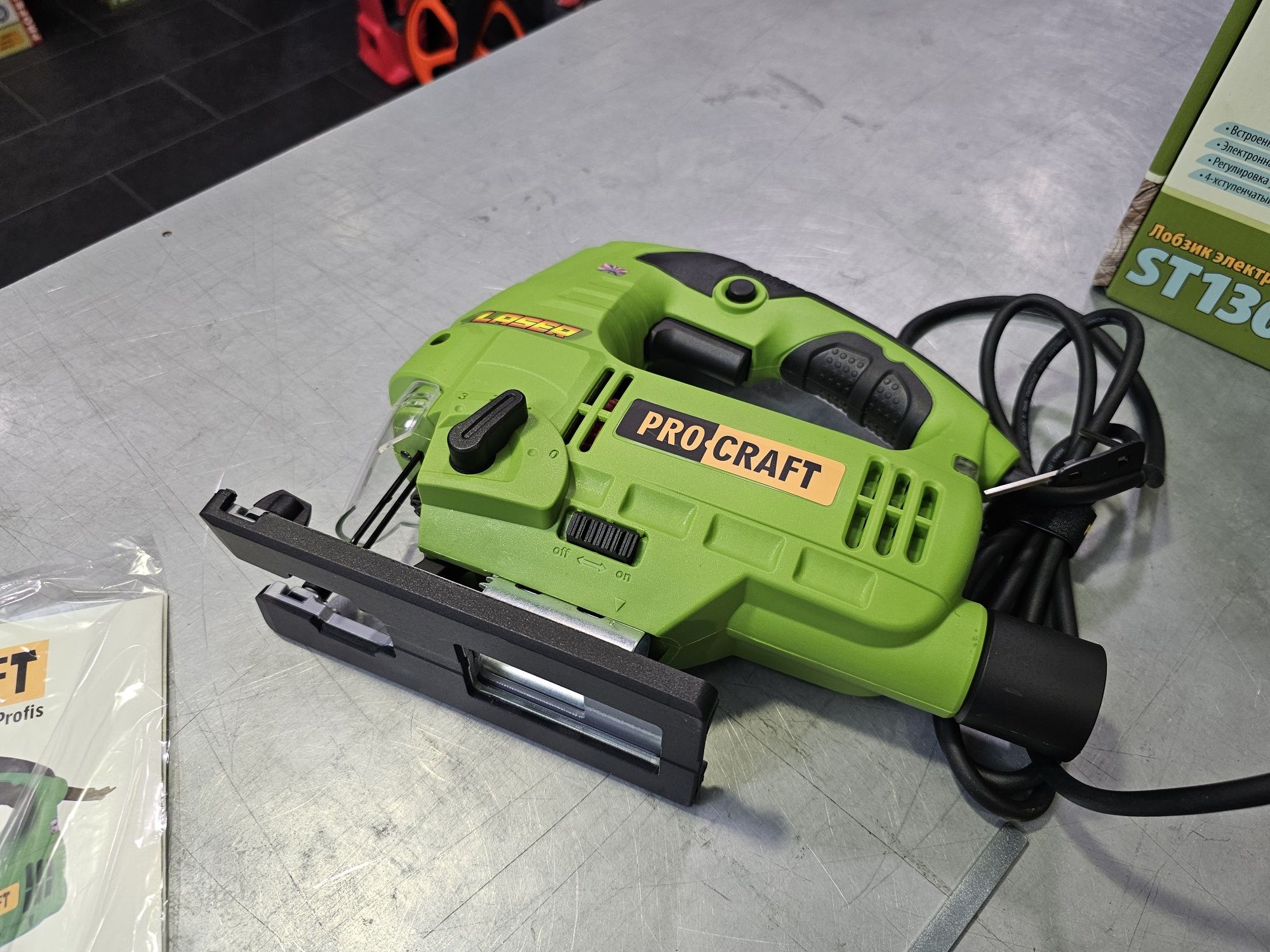 Лобзик Электролобзик ProCraft ST1300 +Подсветка, Лазер ,Здув опилок