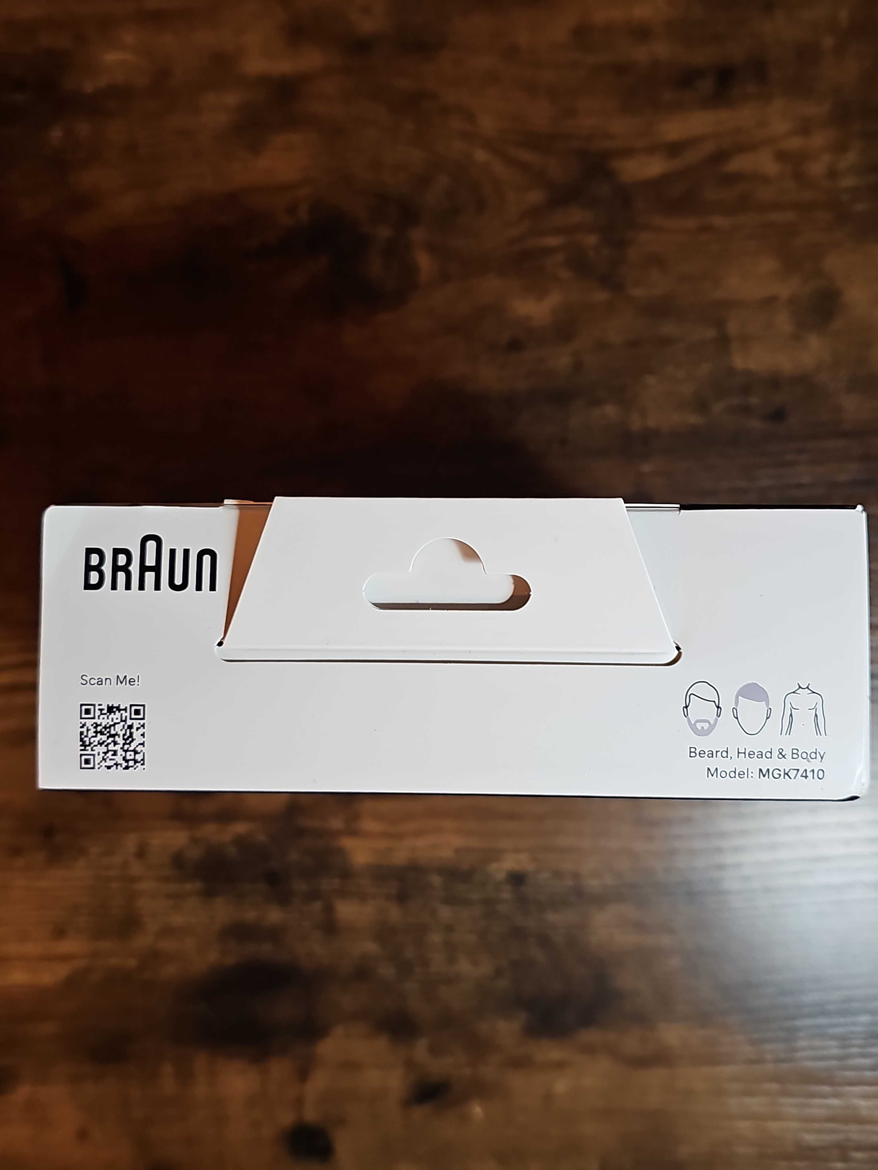 Braun Series 7 MGK7410
Trymer Braun, zasilanie Akumulatorowe