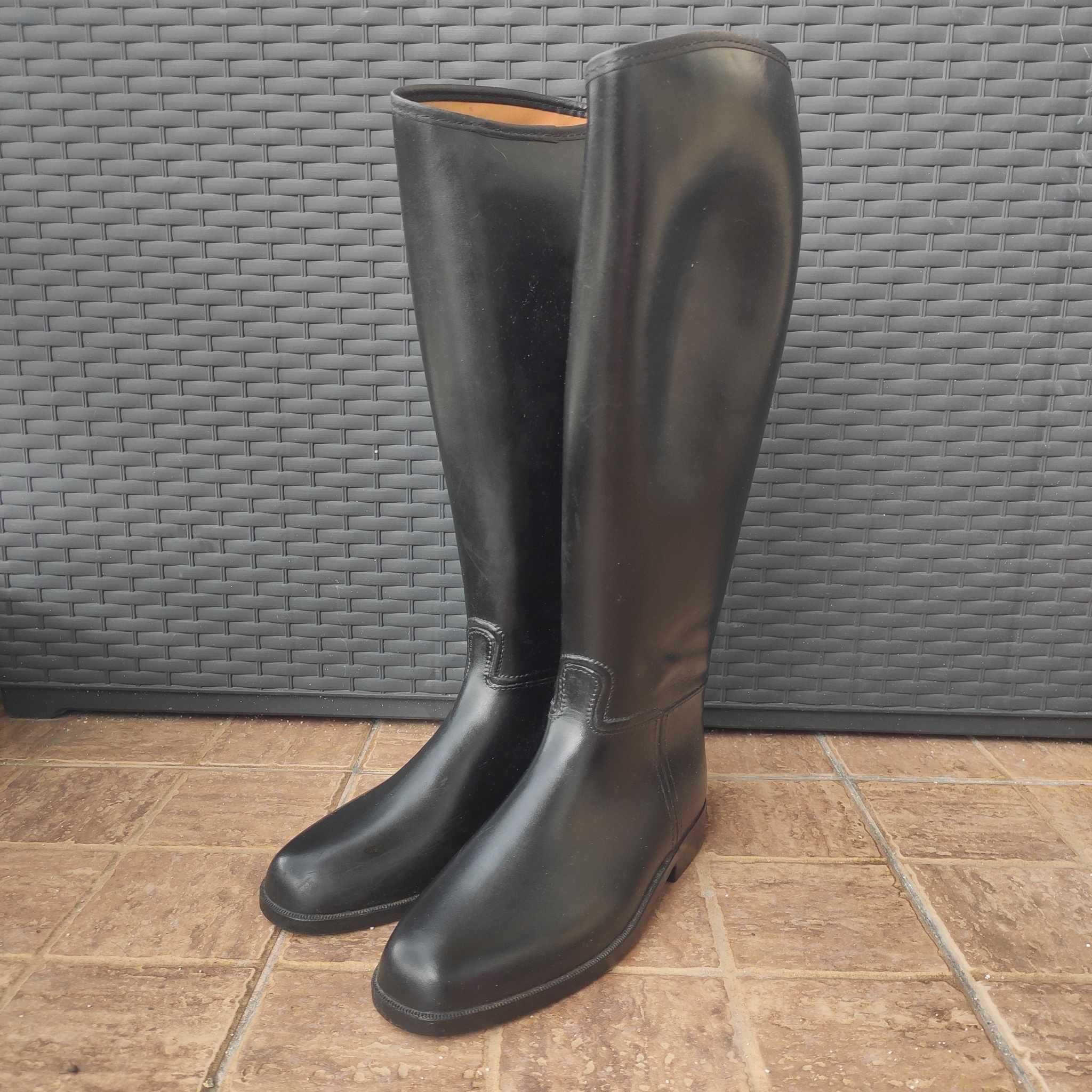 Sztyblety IMPERIAL wysokie oficerki r.37 jak nowe jazda konna