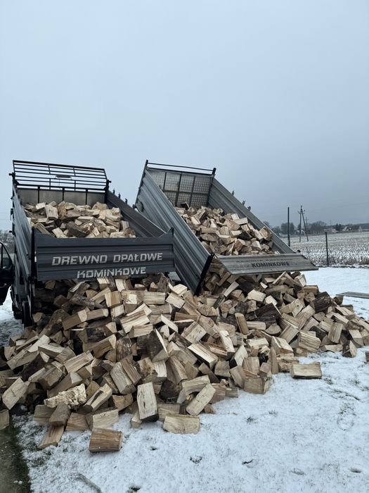 Grab buk dąb akacja sosna / drewno opałowe kominkowe