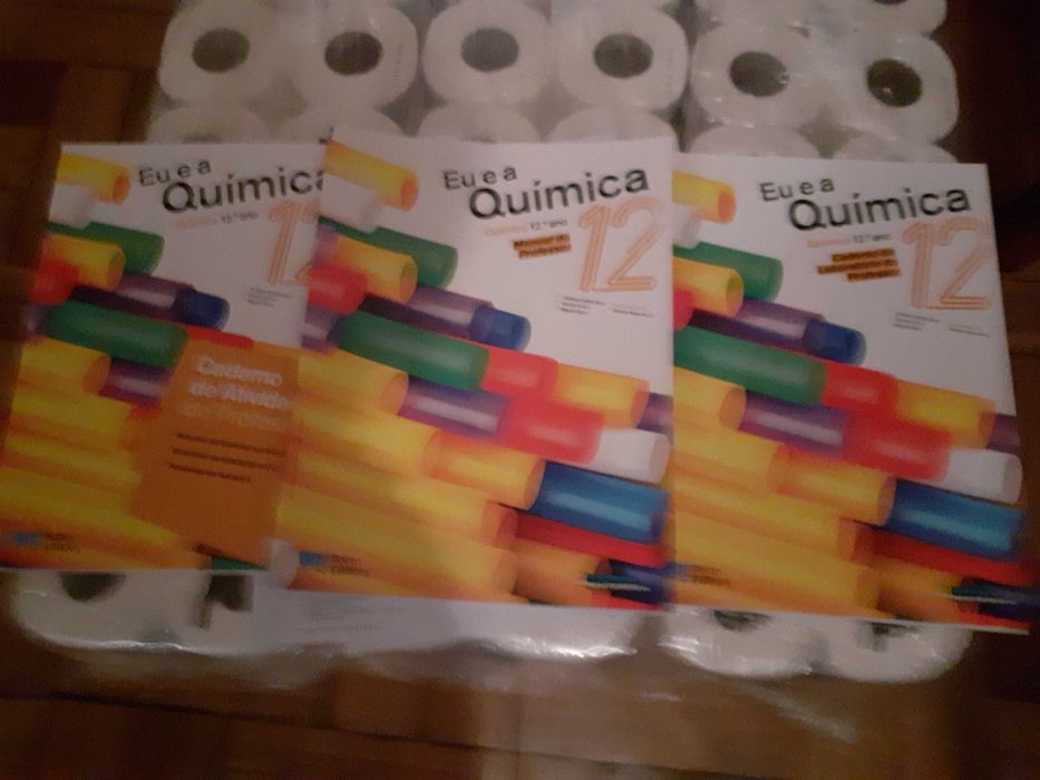 Livros de Física e de Química 12ºAno- Porto Editora - Novos