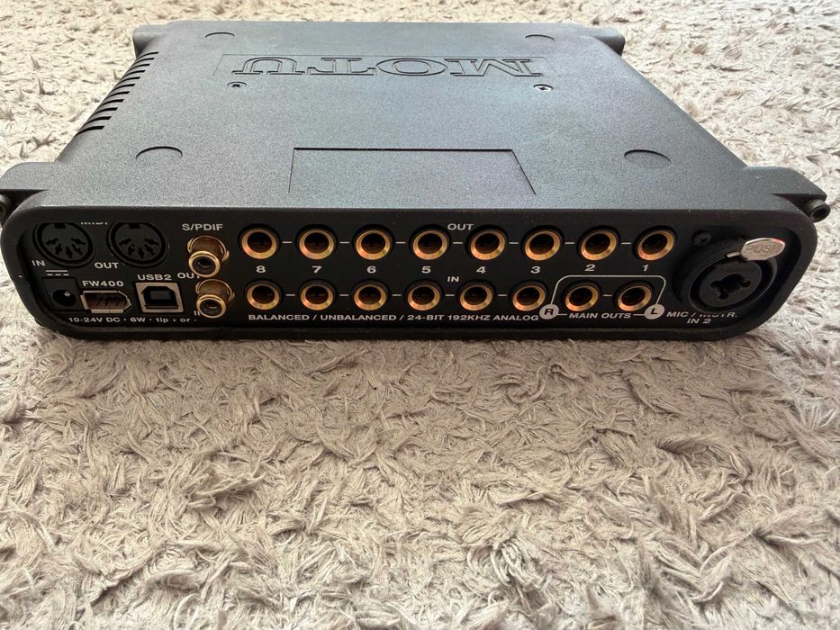 Interfejs audio MOTU ULTRA LITE MK3 - firewire, usb.