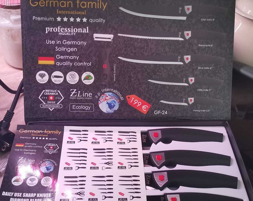 набор ножей German family GF-24