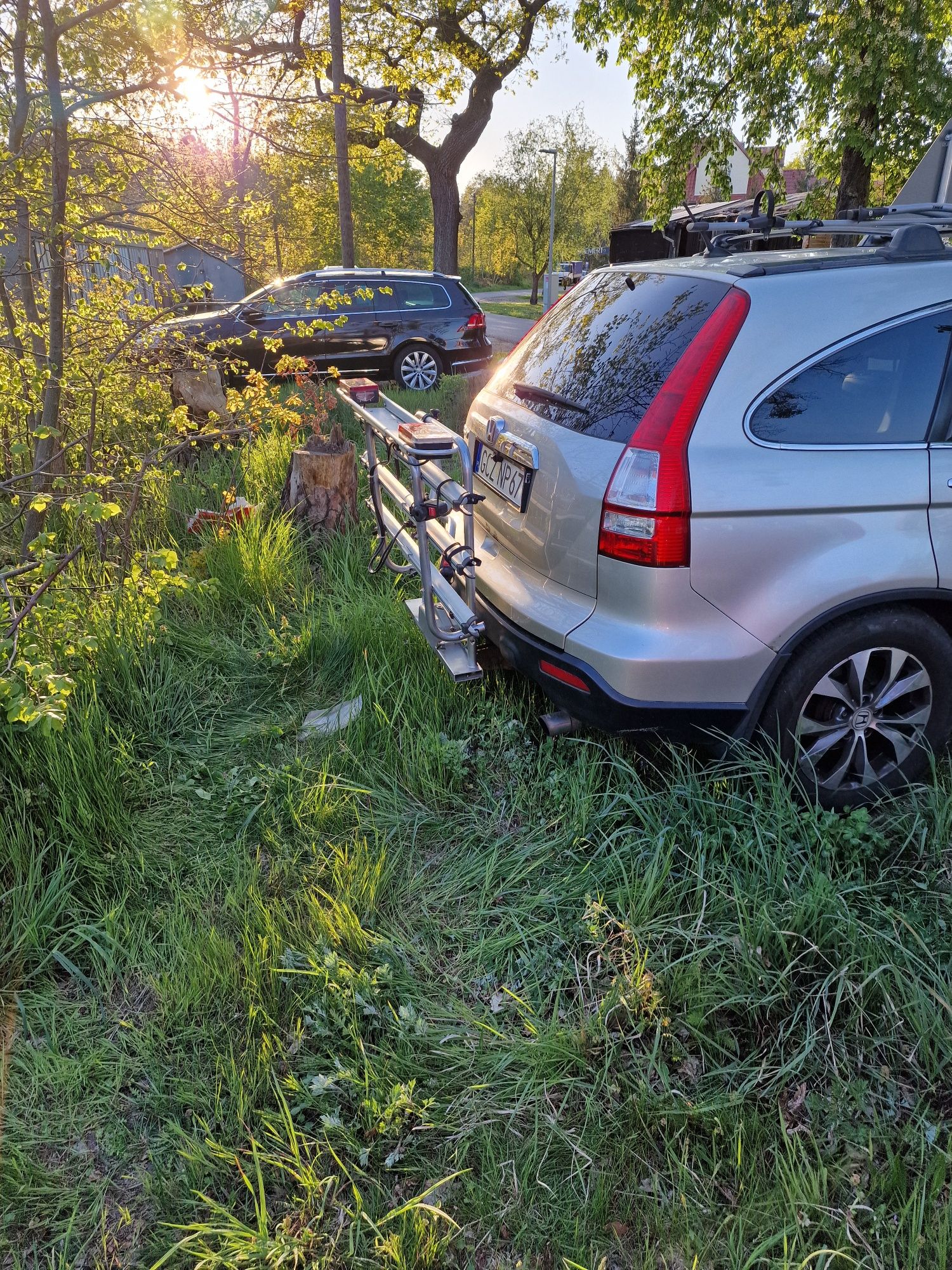 Bagażnik rowerowy na hak, 3 rowery.