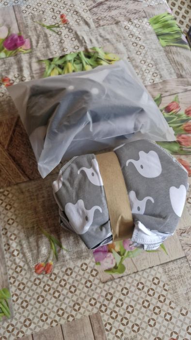 Śliniaczki bawełniane 8szt w paczce