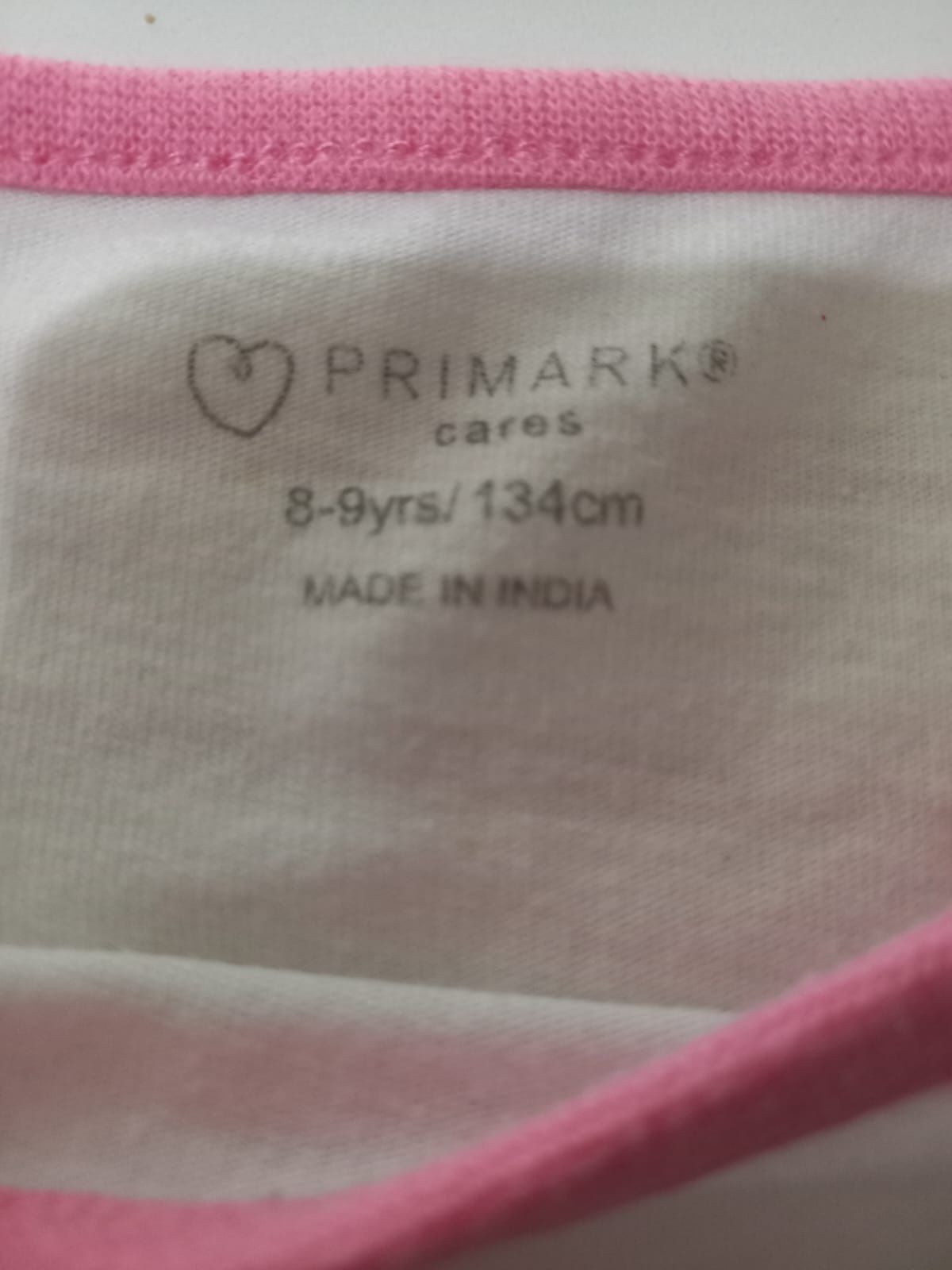 Pijama dos unicórnios 8/9anos