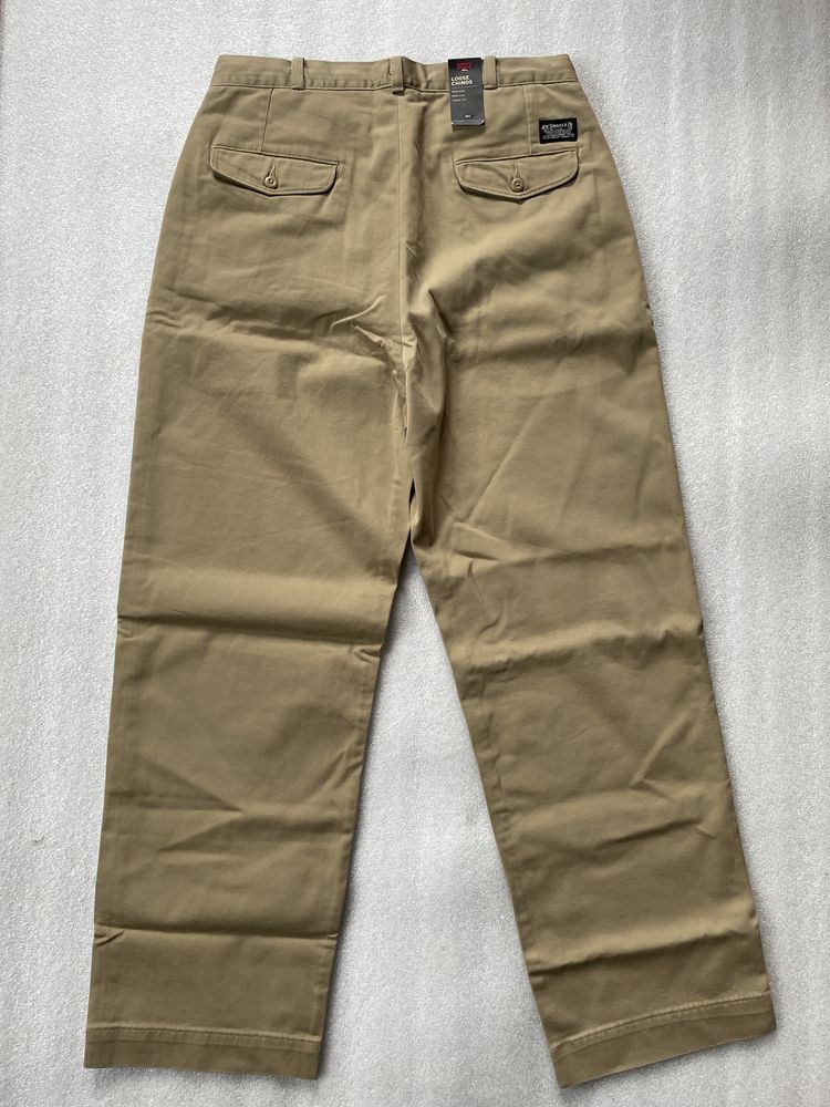 Штаны levis (левис skateboarding loose chinos) с америки 34x32L