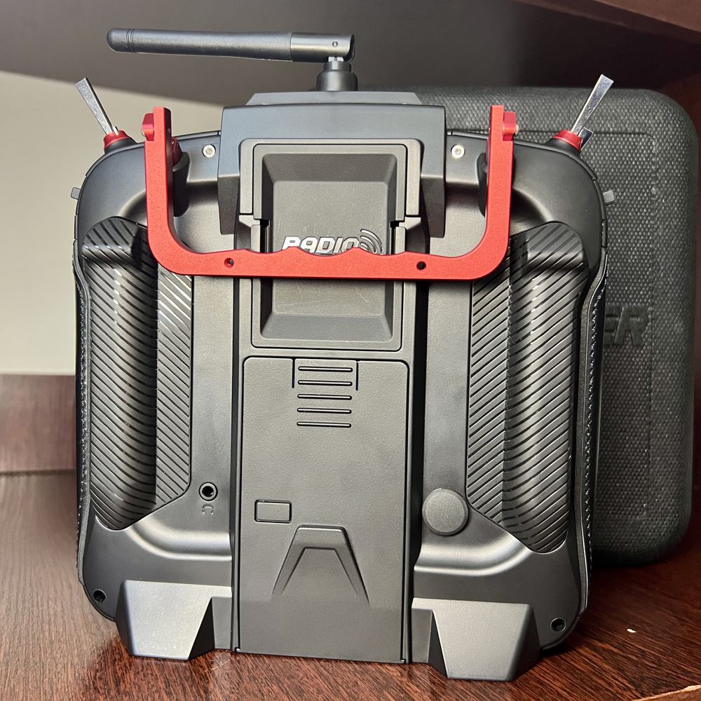Пульт Radiomaster tx16s Max Elrs carbon/red