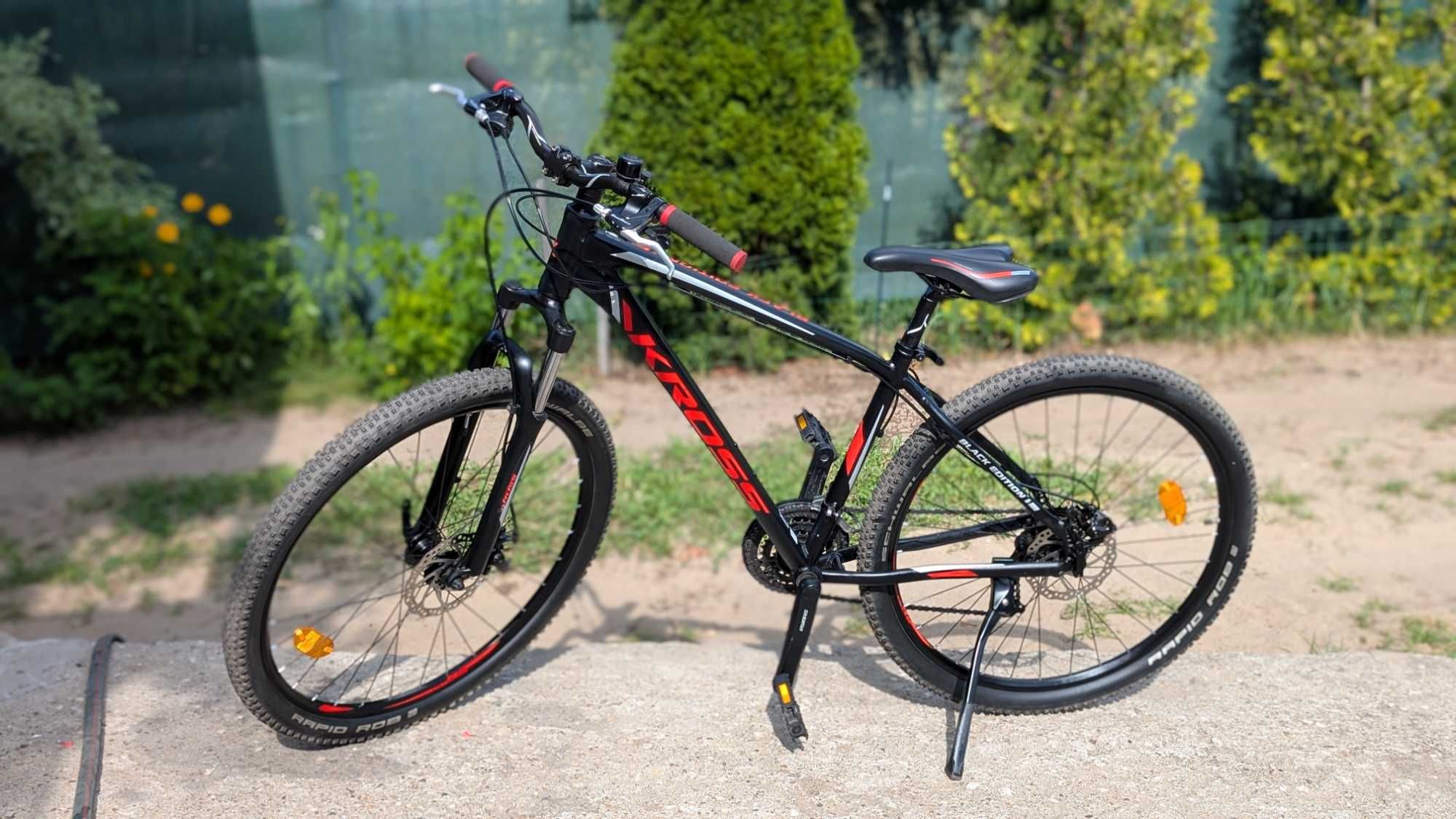 Rower MTB KROSS Black Edition 1 27-17 bdb stan