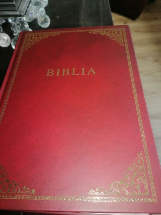 Biblia piekne wydanie ilustracje na prezent