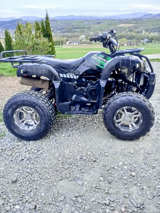 Quad Hummer 200 automat+R duży XXXL koła 10 cal