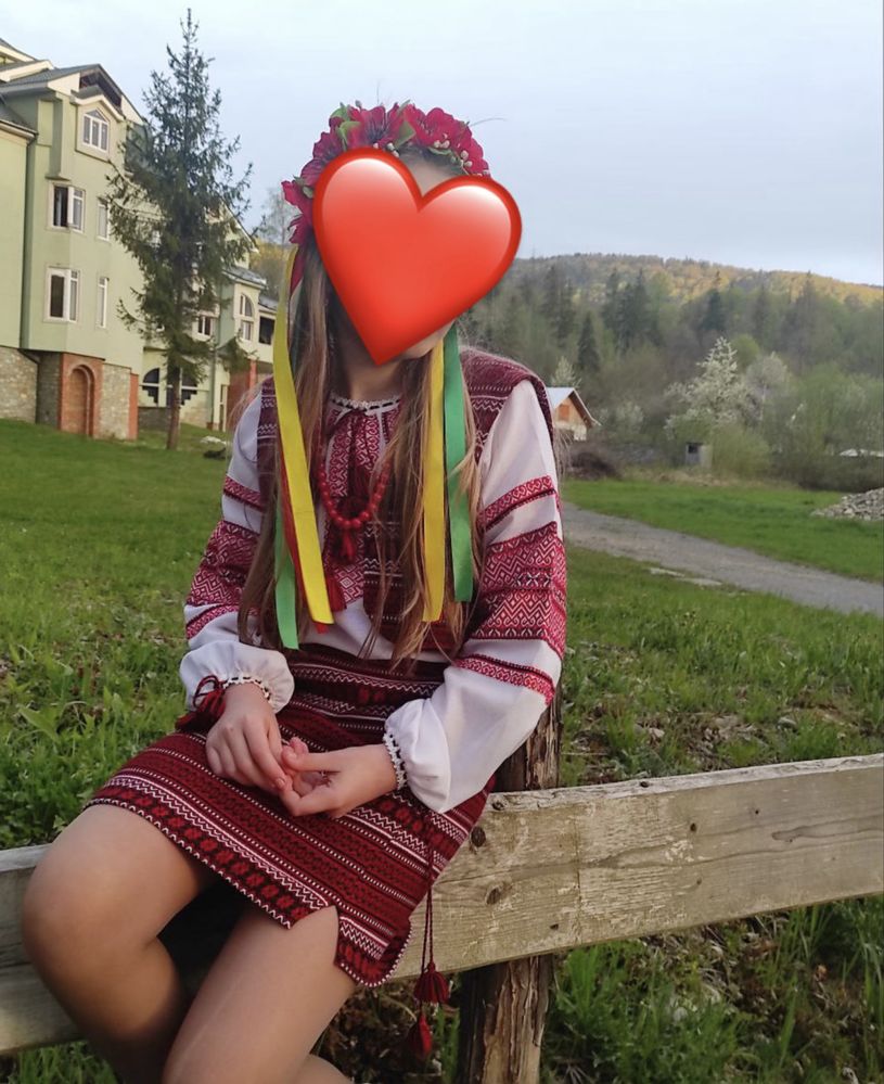 Вишиванка комплект,вишиванка+спідниця+кептарик+віночок