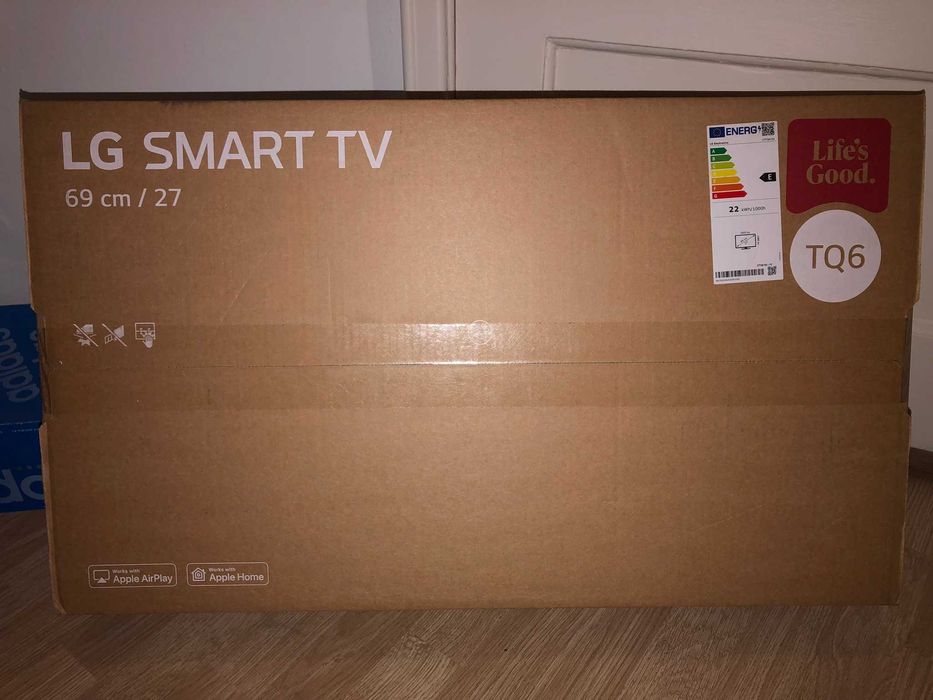 Smart TV LG 27TQ615S Nova e selada