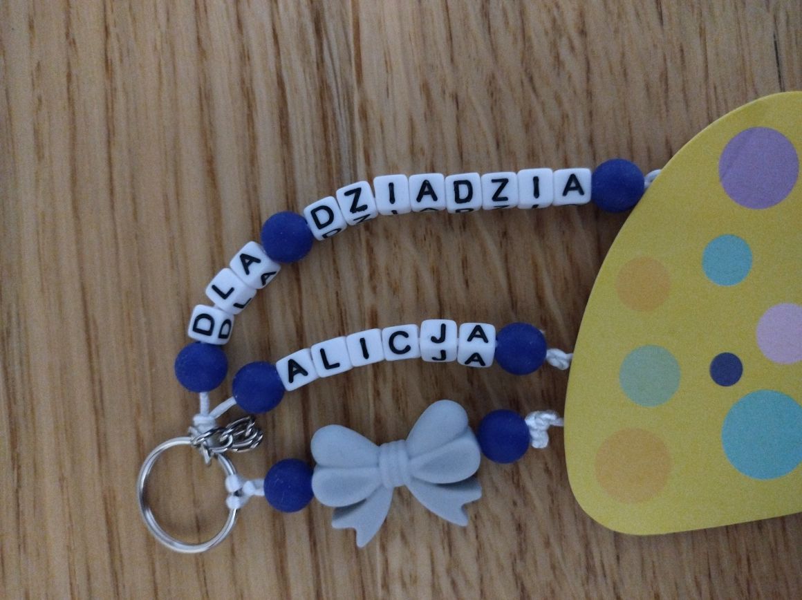 Breloczek do kluczy na dzień babci /dziadka