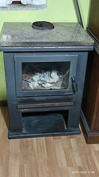 Salamandra lenha e tubos