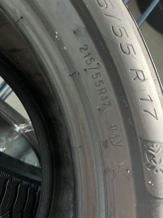 215/55/17 R17 Michelin Alpin 7 4шт зима