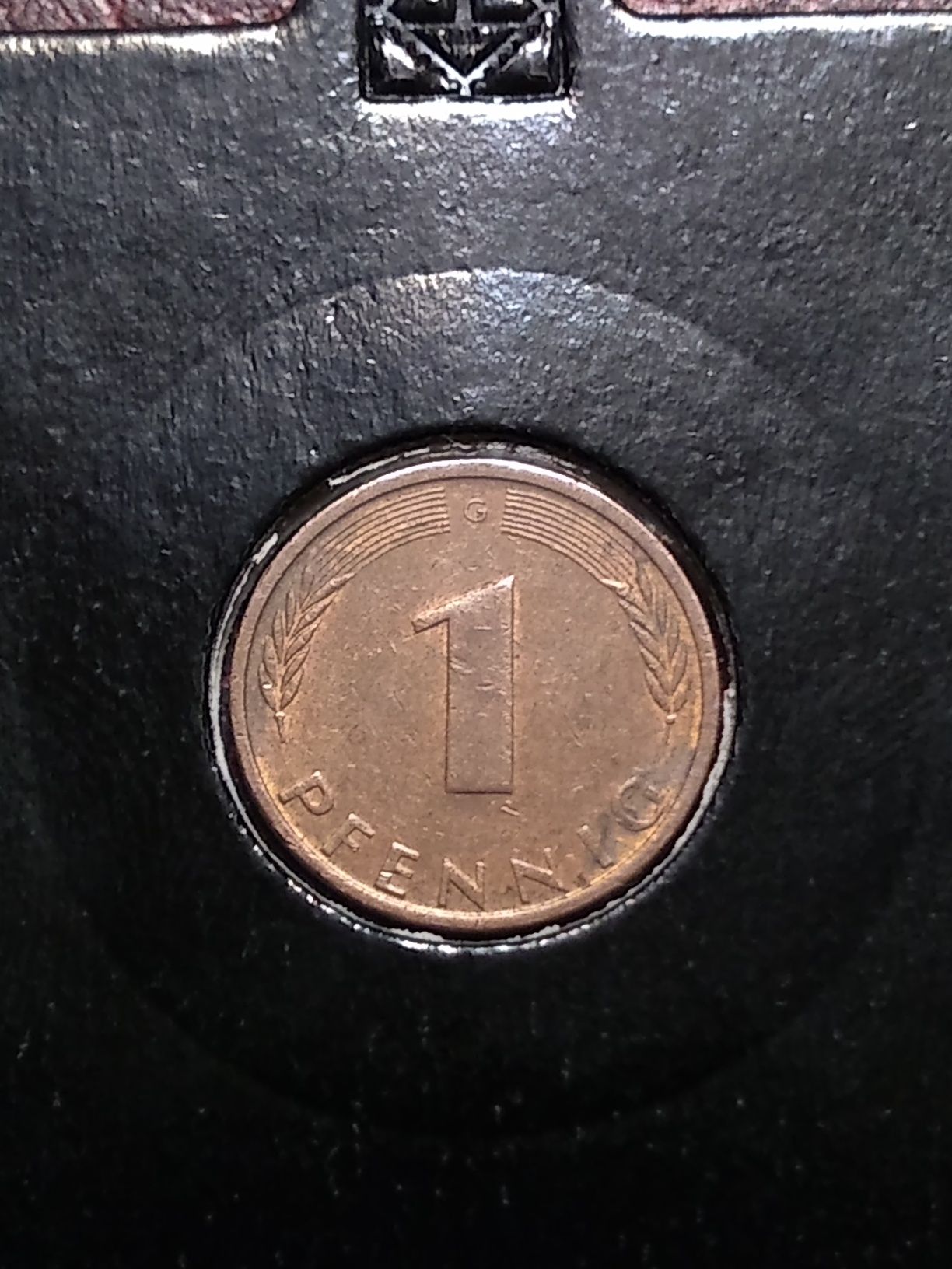 Moneta Niemcy RFN 1 pfennig 1971 G
