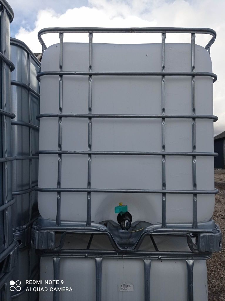 Paletopojemnik IBC 1000l beczka mauser mauzer małzer zbiornik na wodę
