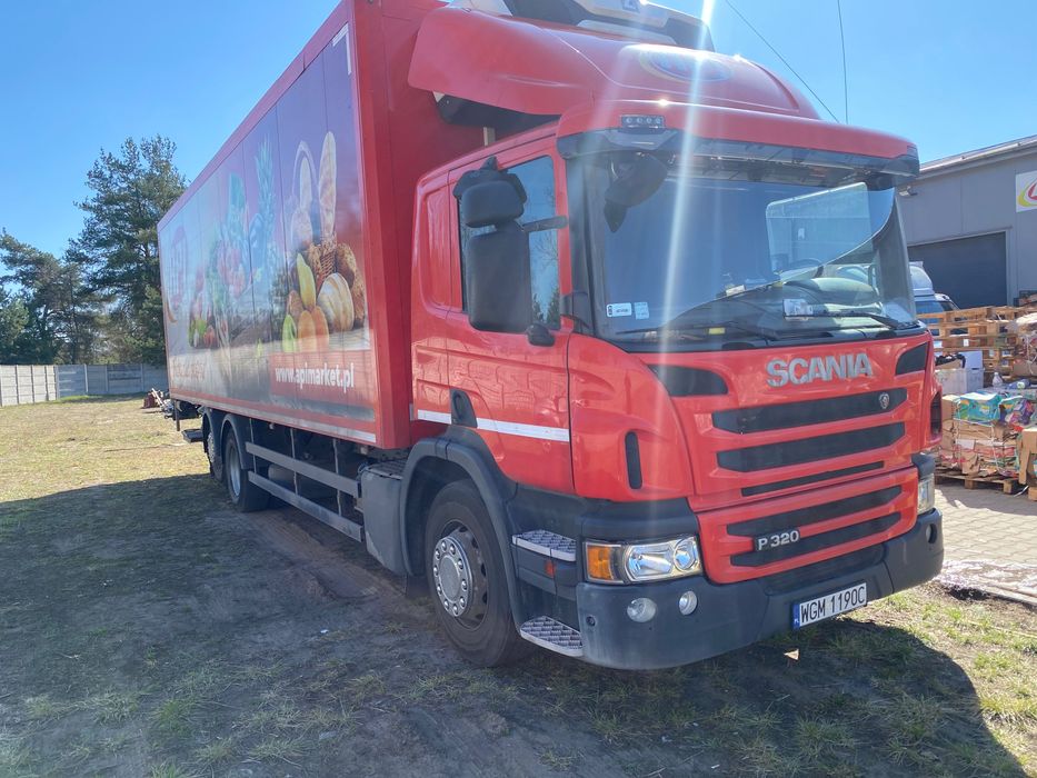 Scania P320 rok 2014 izoterma/chlodnia/winda euro6
