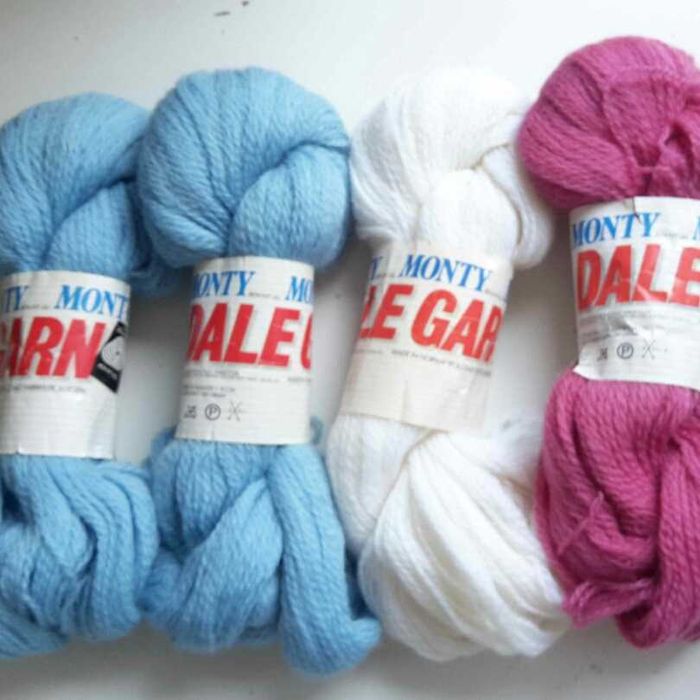 Włóczka 100% Wełna 6,2zł/50gr