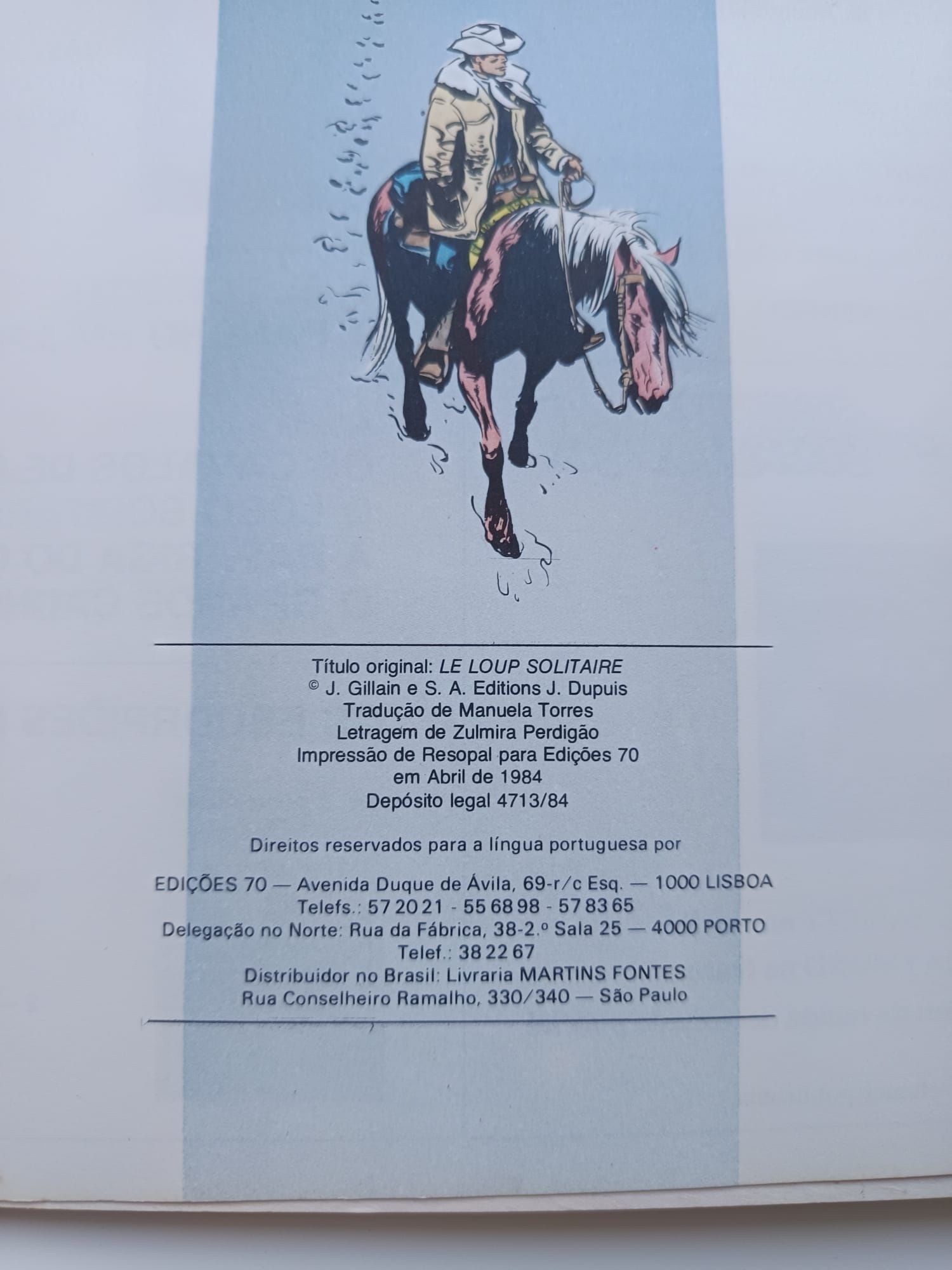 O lobo solitário e o meu amigo red