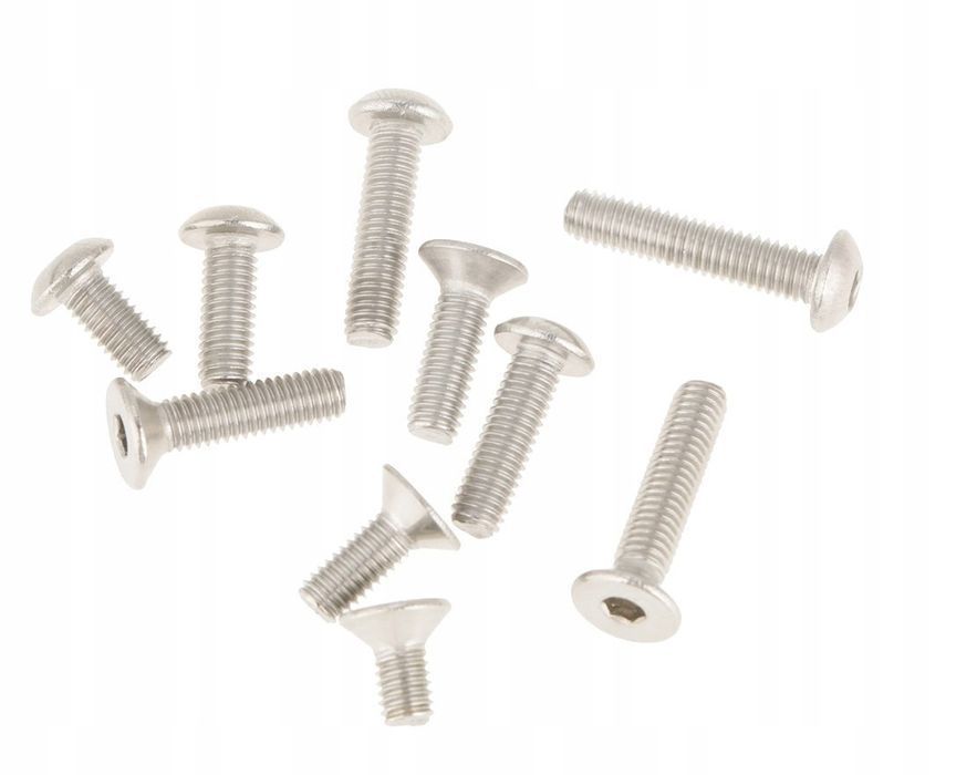 Śruby Imbusowe M3 Ze Stali Nierdzewnej Śruby Imbusowe Z Łbem 400Szt