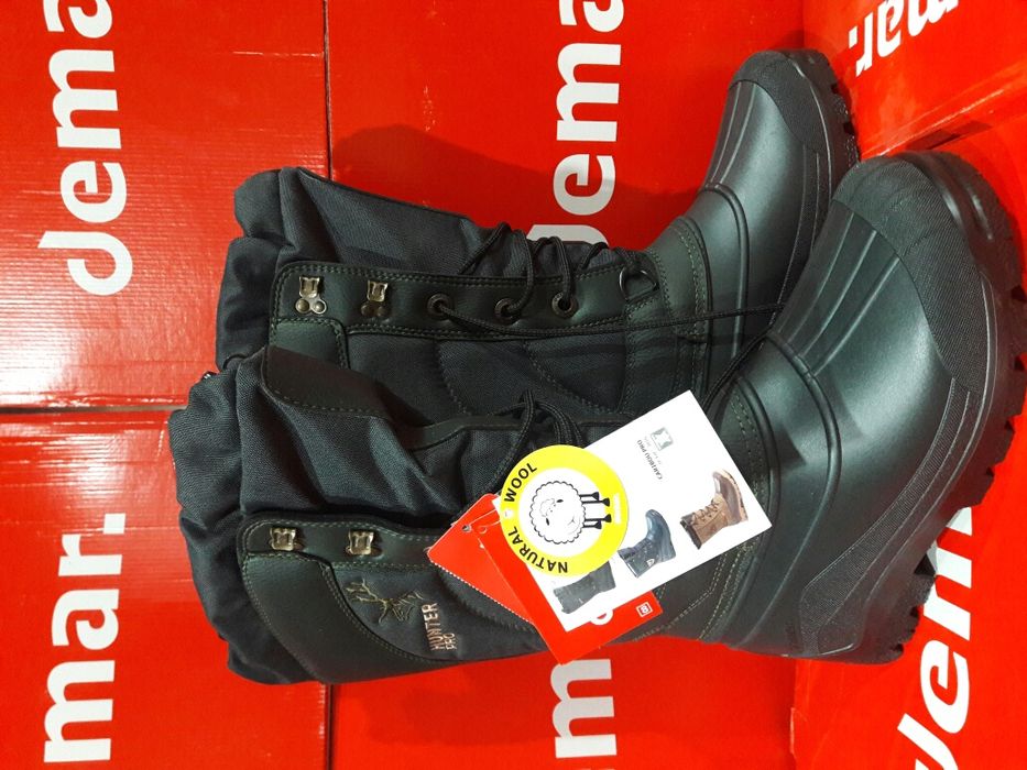 Кращі чоботи зимові на сніг Демар Хантер ПРО Овчина Demar Hunter -50