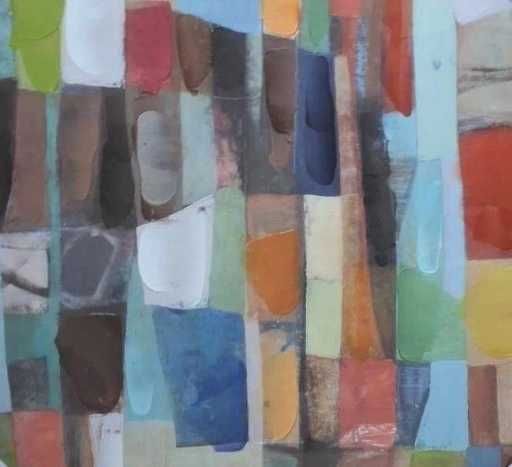 Obraz Na Płótnie 60cm x 60cm Geometryczna Abstrakcja Prezent