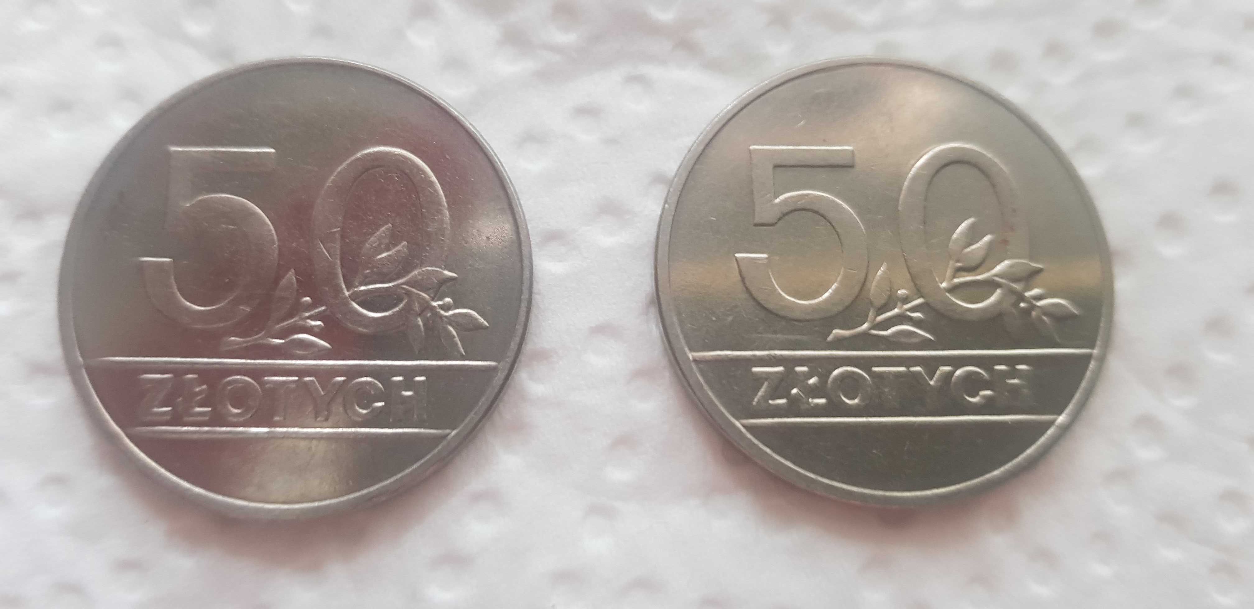 Moneta 50 zł z 1990r.