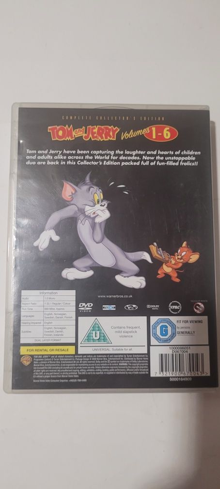 Tom and Jerry  7 płyt dvd
