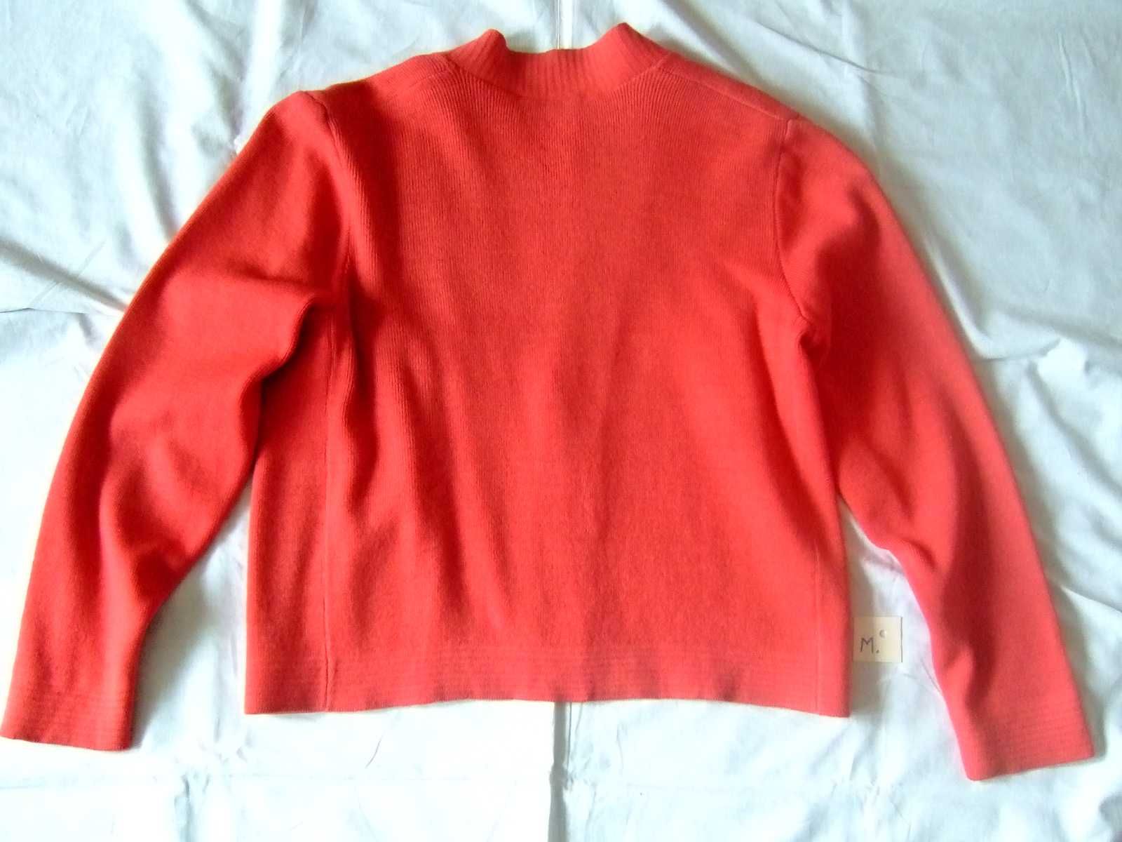 M. sweter blezer kardigan 100% wełna owcza rozmiar XS