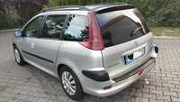 Peugeot 206 SW 1,4 HDi klima,bez rdzy,opłaty