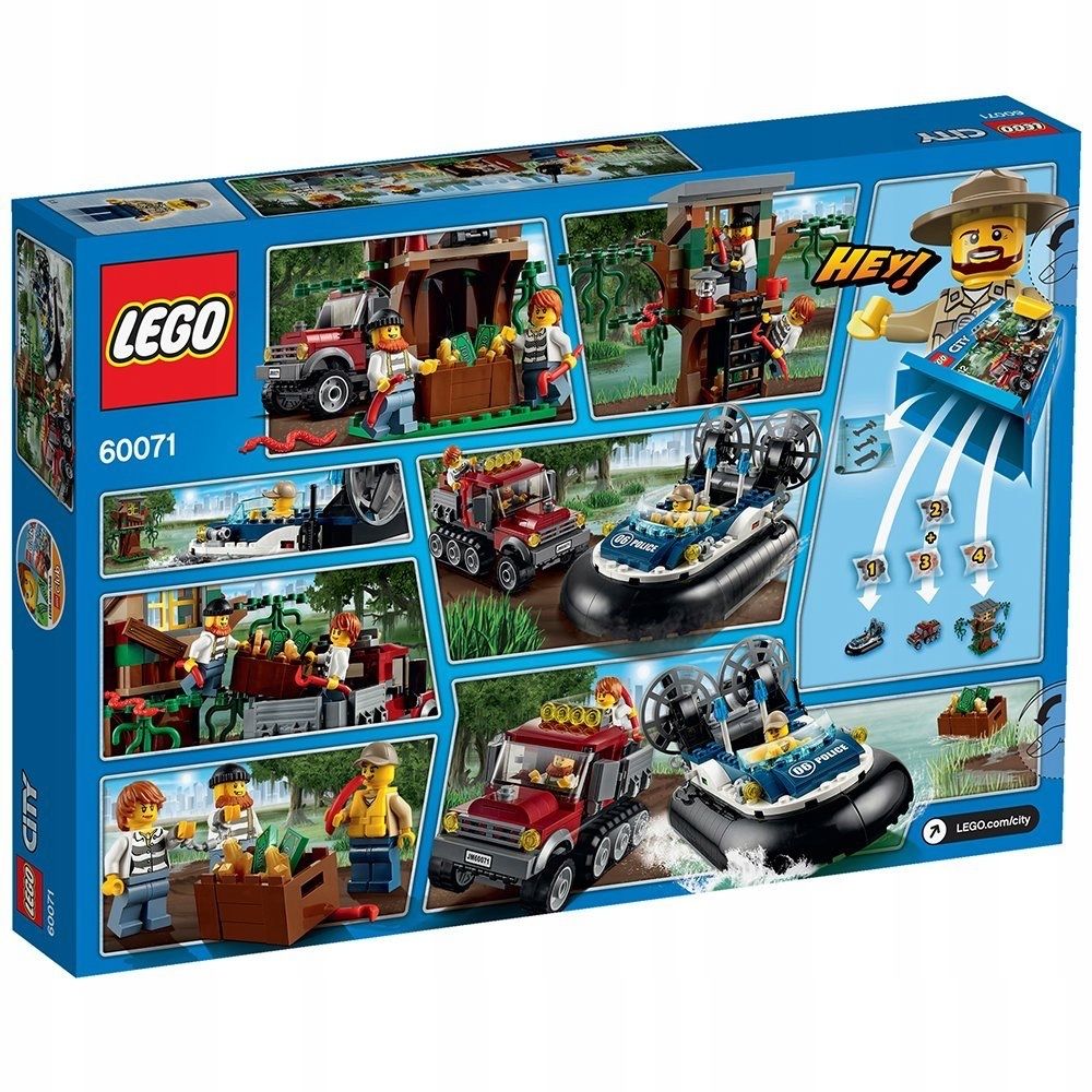 Klocki LEGO City Wielkie zatrzymanie 60071