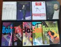 Pack 4 DVD's (Pavarotti, Coldplay, Simply Red, etc)