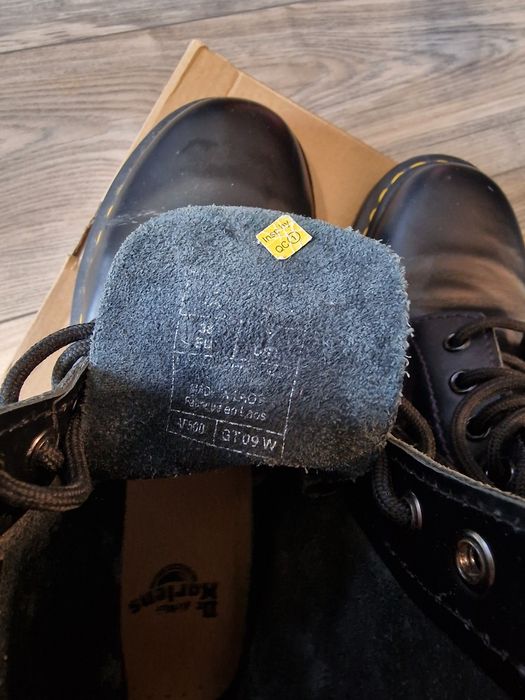 Dr. Martens 1460 Greasy Black – Rozmiar 38
