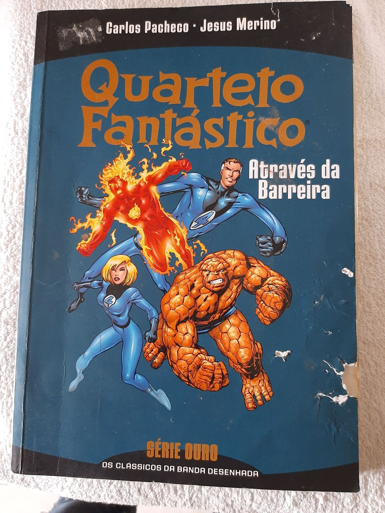 Livro quarteto fantastico impecavel