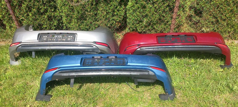 Toyota Auris II zderzak tylny tył lift lifting hatchback 3T3 8U6