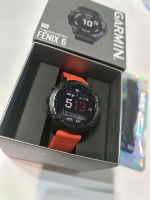 Garmin fenix 6 pro,stan bdb,sprawny,komplet