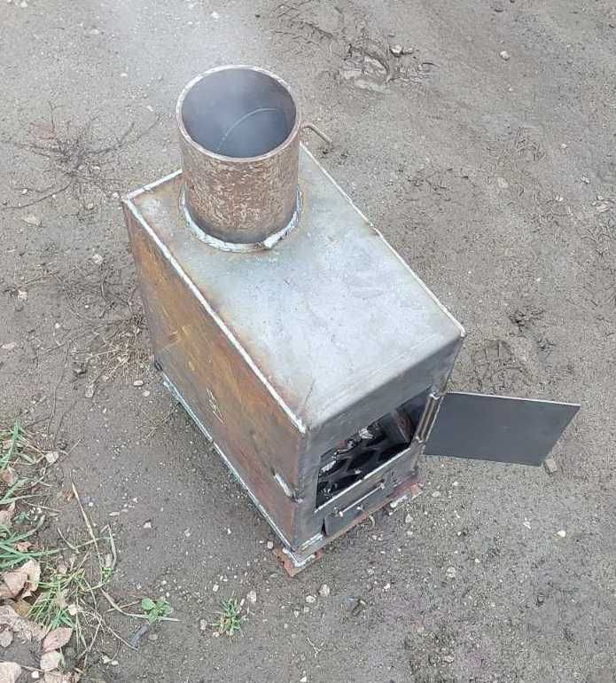 Піч Буржуйка від виробника метал 3 мм