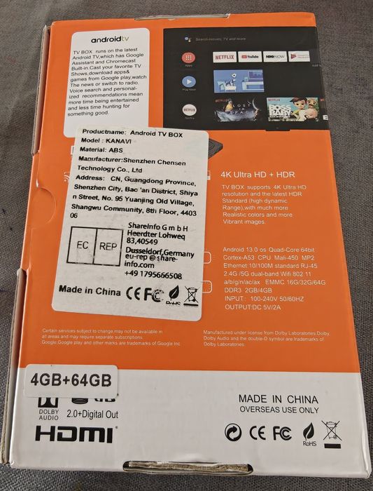 TV Box Android OTT