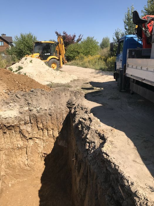 Септик під ключ, копаємо траншеї Київ та область!