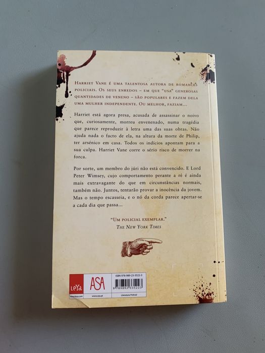 Livro Veneno Fatal - Dorothy L. Sayers