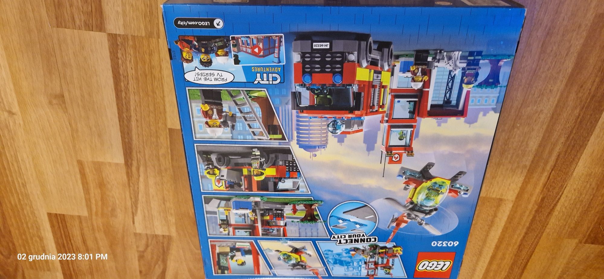Lego straż remiza strażacka 60320
