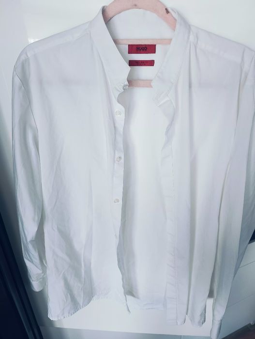 Hugo Boss r.XS Slim koszula z stójką