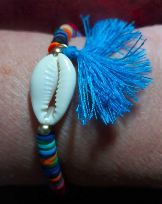 Colar de Barriga / Colar Duplo c/ Búzio NOVO