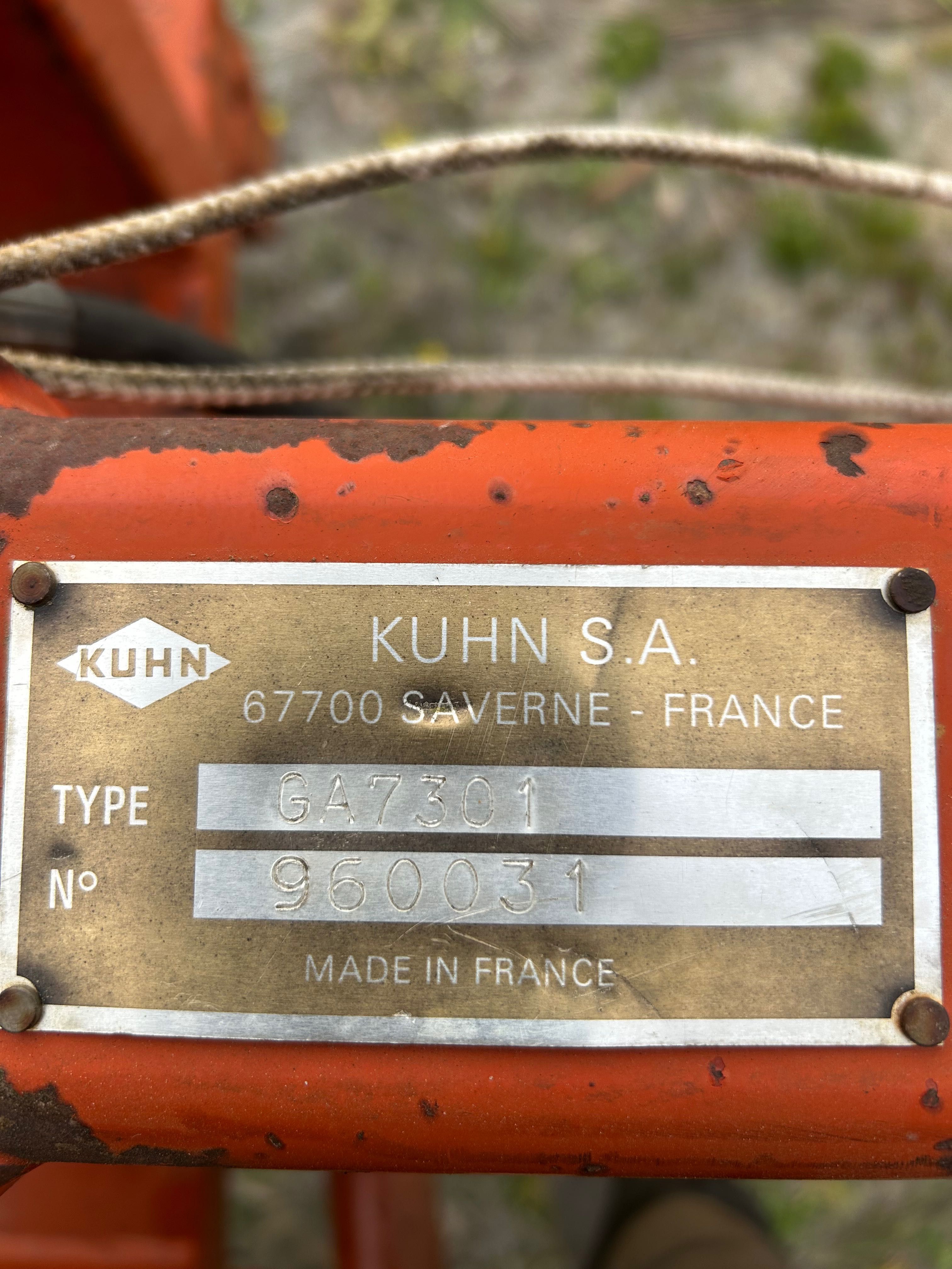 Zgrabiarka Kuhn  GA 7301 , claas , krone