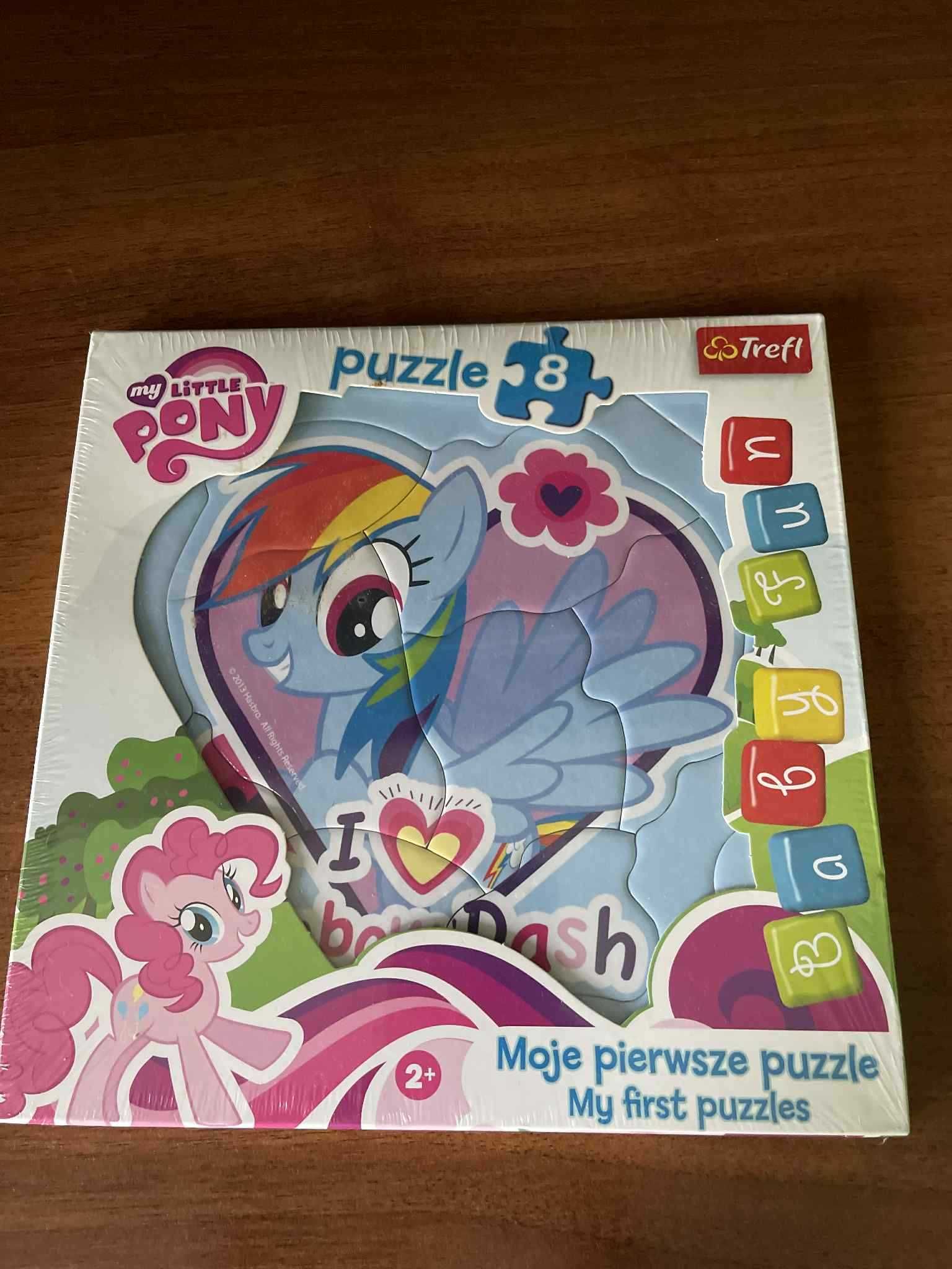 My Little Pony 2+ 8 elementów Trefl puzzle